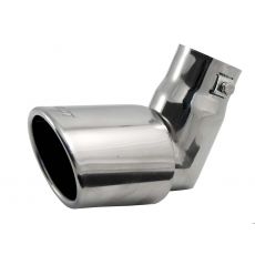 Drop Down 2 Stainless Steel Exhaust Tip